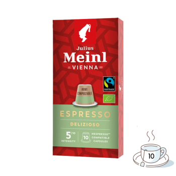 Julius Meinl Kaffeekapseln, Espresso Delizioso  7, 10 Stück